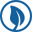 leaf-icon-blue